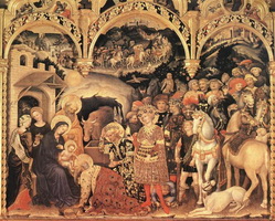 Поклонение волхвов (Джентиле да Фабриано, 1423 г.)