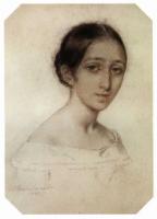Портрет девушки. 1846