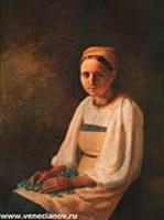 Крестьянка с васильками. 1830
